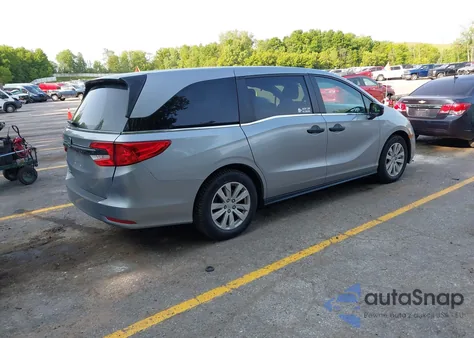 2021 Honda Odyssey Lx from USA, damaged, VIN 5FNRL6H24MB043075